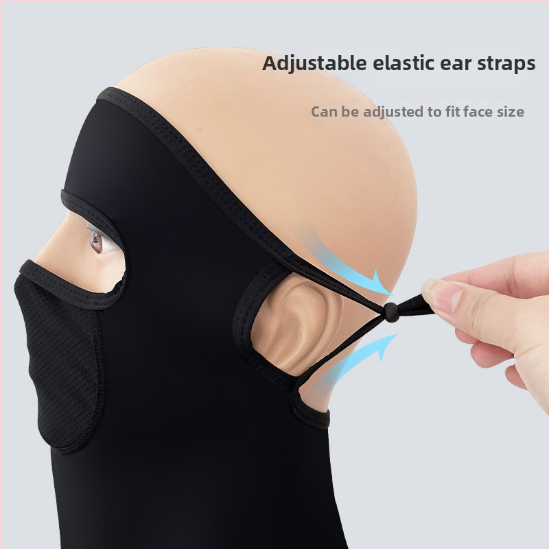 Xiao Kang maska na tvár z ice silk, plná UV ochrana, pre vonkajšie aktivity