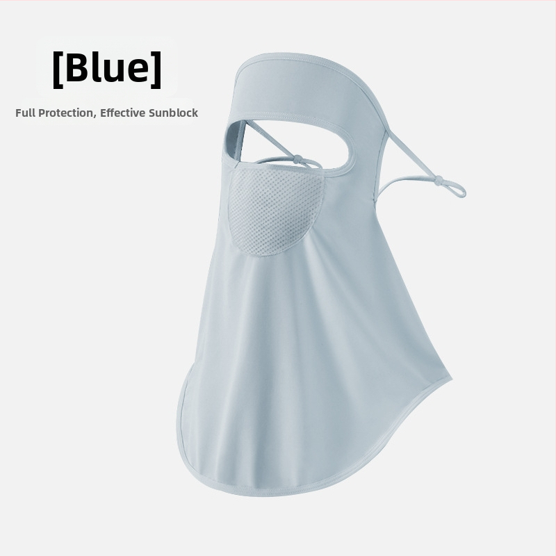 Xiao Kang ice silk teljes arcmaszk UV védelemmel kültéri tevékenységekhez