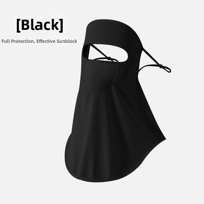 Xiao Kang ice silk teljes arcmaszk UV védelemmel kültéri tevékenységekhez