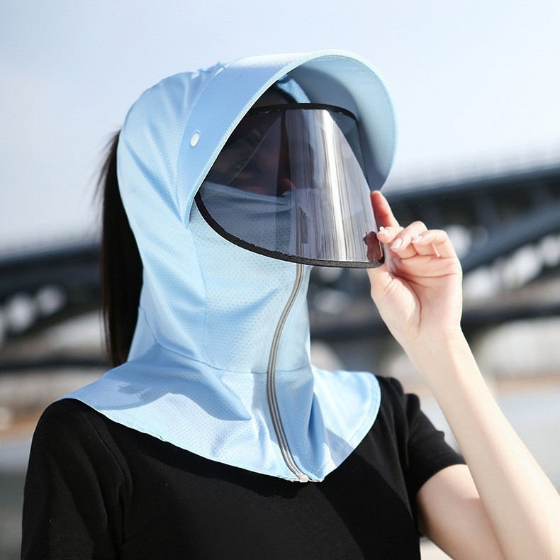 Koreai stílusú napkalap, poliészter anyagú, felnőtteknek, uniszex, kültéri használatra.