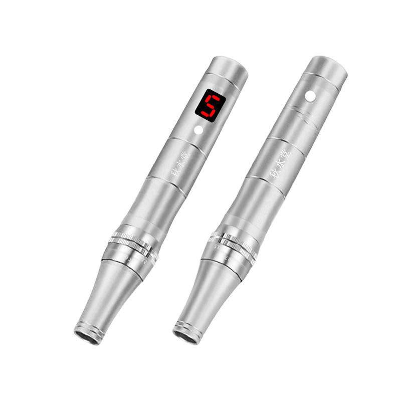 Нано електрически микроиглен козметичен апарат за лице; портативен, с вградена батерия 300–500 mAh