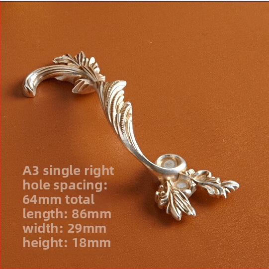 Rukoväť pre zásuvku a dvierka skrinky, vo forme fenixa, zo zliatiny zinku, európsky štýl, model 361, antický povrch