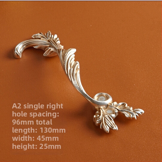 Rukoväť pre zásuvku a dvierka skrinky, vo forme fenixa, zo zliatiny zinku, európsky štýl, model 361, antický povrch