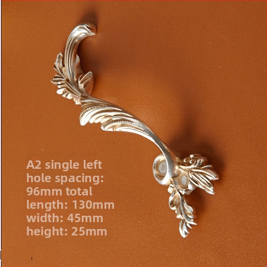 Rukoväť pre zásuvku a dvierka skrinky, vo forme fenixa, zo zliatiny zinku, európsky štýl, model 361, antický povrch