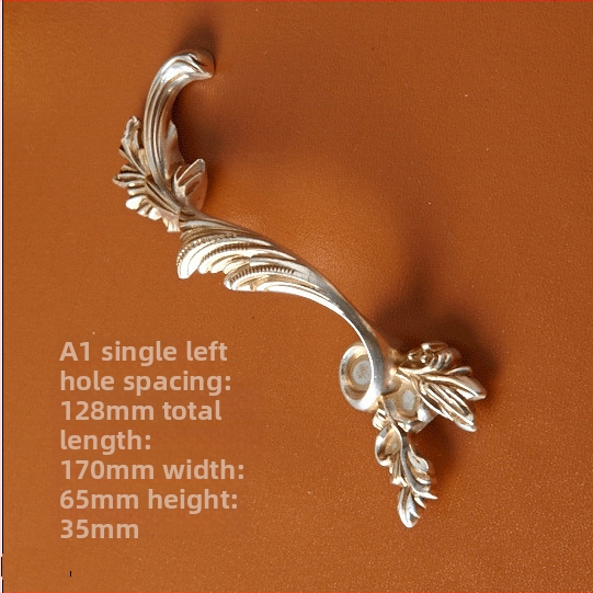 Rukoväť pre zásuvku a dvierka skrinky, vo forme fenixa, zo zliatiny zinku, európsky štýl, model 361, antický povrch