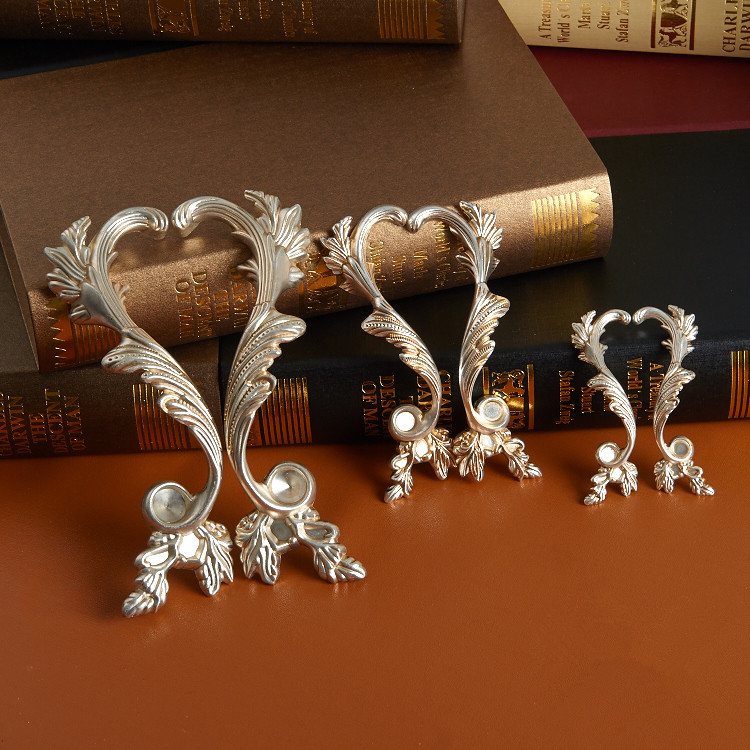 Rukoväť pre zásuvku a dvierka skrinky, vo forme fenixa, zo zliatiny zinku, európsky štýl, model 361, antický povrch