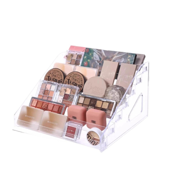 Пластмасова 5-етажна витрина за козметика с отделения - марка Friendly