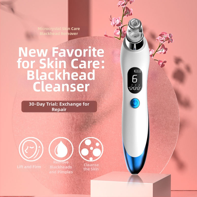 Elektriska portatīvā poru tīrīšanas ierīce - 3 ātrumu griešanās (Modelis 810) - ABS korpuss