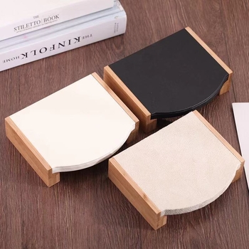 Stojan na šperky z bambusu a dreva, obdĺžnikový tvar, trojdielny set, spojovacia konštrukcia