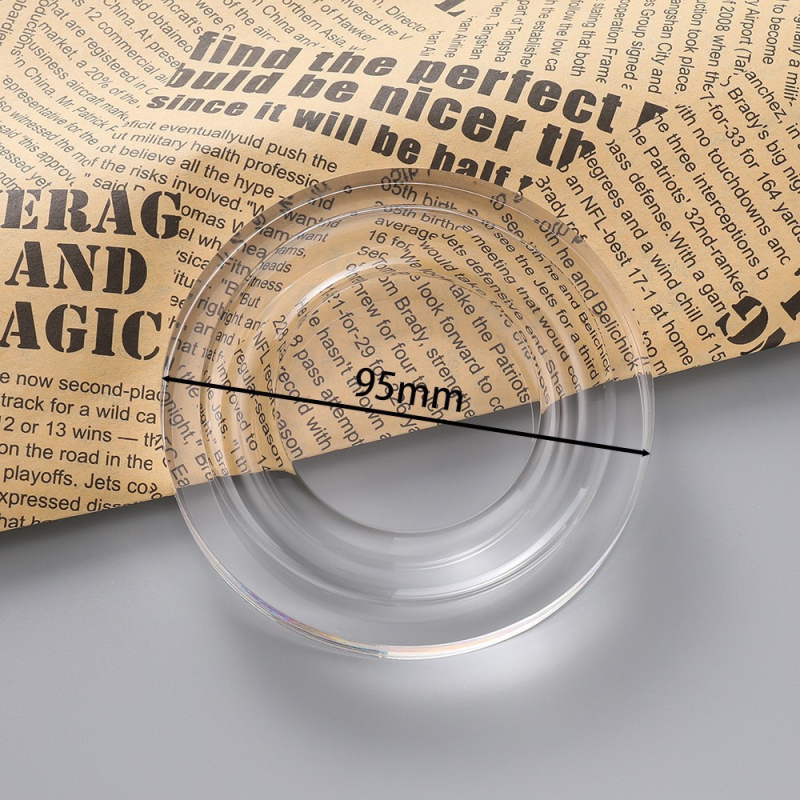 Xiuli едночастова акрилна подложка за показване на бижута и подбор на мънини, правоъгълна форма, модел X1460, 1 слой, премиум стил.