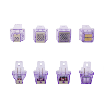 RF mikrokristālu kosmētikas ierīces patēriņa materiāli: ķermenim un sejas ādai, modeļi 12-pin, 24-pin, 40-pin, nano-kristāls, svars 30 g