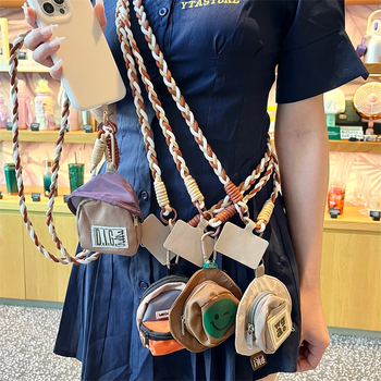 Κορδόνι τηλεφώνου crossbody – γυναικείο στυλ, Υλικό: Άλλο, Υλικό σχοινιού: Άλλο, Πλαστική αγκράφα