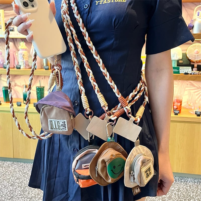 Κορδόνι τηλεφώνου crossbody – γυναικείο στυλ, Υλικό: Άλλο, Υλικό σχοινιού: Άλλο, Πλαστική αγκράφα