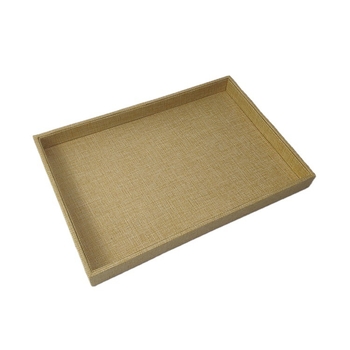 Paleta za izlaganje nakita s ravnim pločama; materijal: PU flanel koža MDF