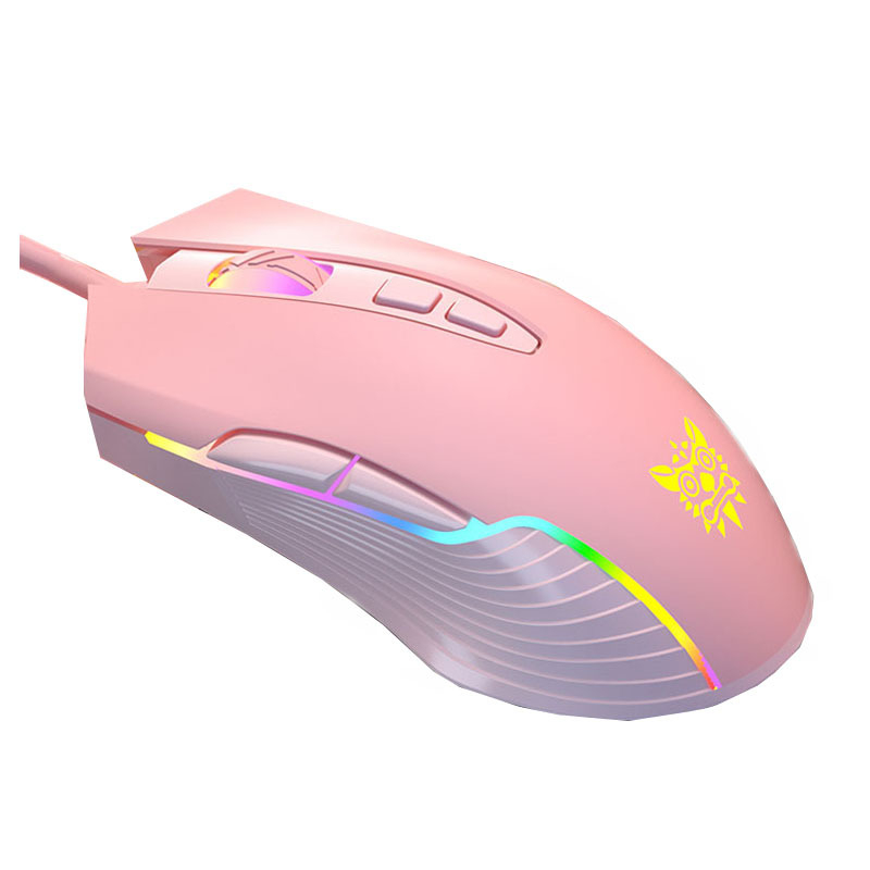 ONIKUMA cw905 кабелна гейминг мишка, USB, 6400 DPI, 7 бутона, 6-степенно регулиране на DPI, ергономичен дизайн