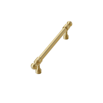 Дръжка за шкафове от месинг, кръгла топка, един отвор, за гардероб, шкаф и чекмедже, стил: модерен, френски лукс и скандинавски