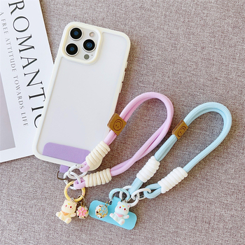 Curea pentru telefon, material nylon, cataramă din plastic, stil feminin