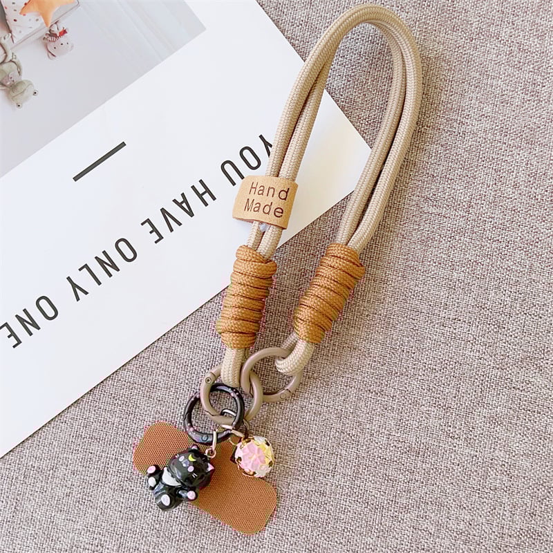 Curea pentru telefon, material nylon, cataramă din plastic, stil feminin