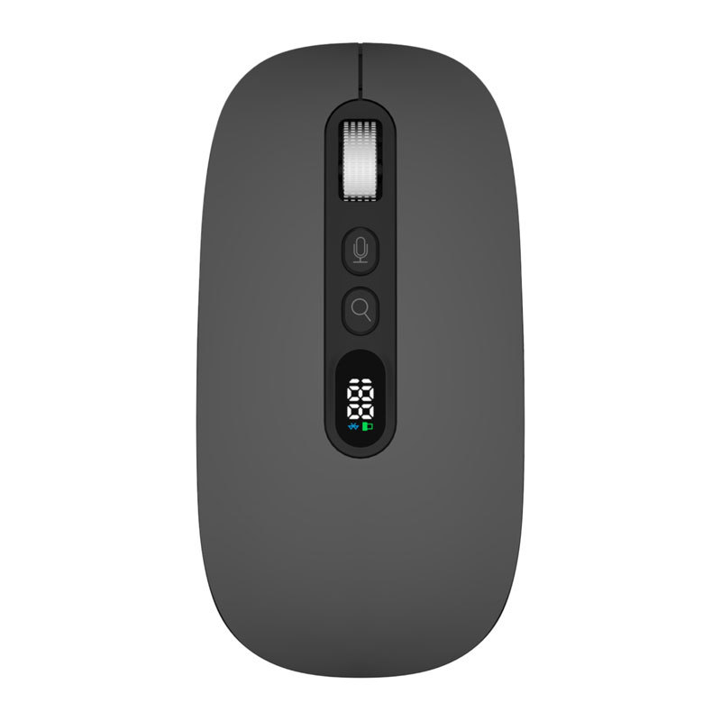 Оптична безжична мишка с 4000dpi, 5 бутона, 2.4G+Bluetooth, PS/2 интерфейс, ергономичен дизайн