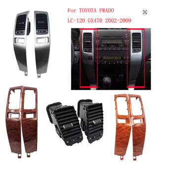 Panou de control al ventilației Prado J120 – porturi de dezghețare stânga și dreapta pentru sistemul de climatizare auto; plastic, 300 g, compatibil cu Toyota Prado J120