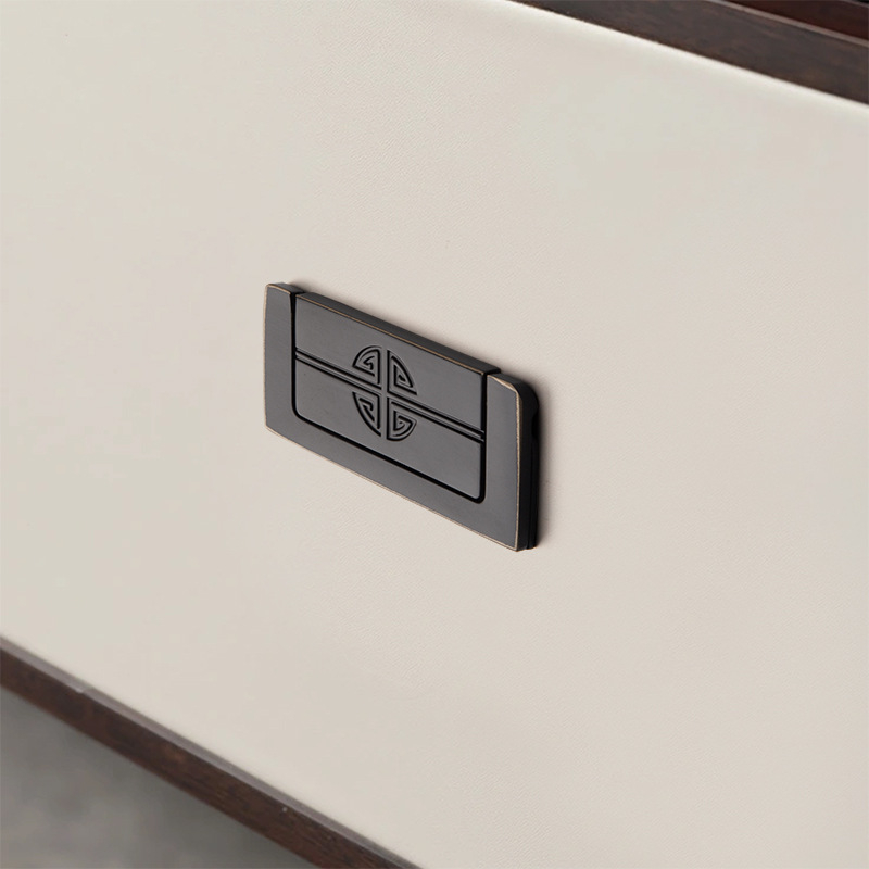 Bakrena drška za ladicu, skrivena ugrađena izvedba, Novi kineski stil, model CP021/CP023, marka Meihong