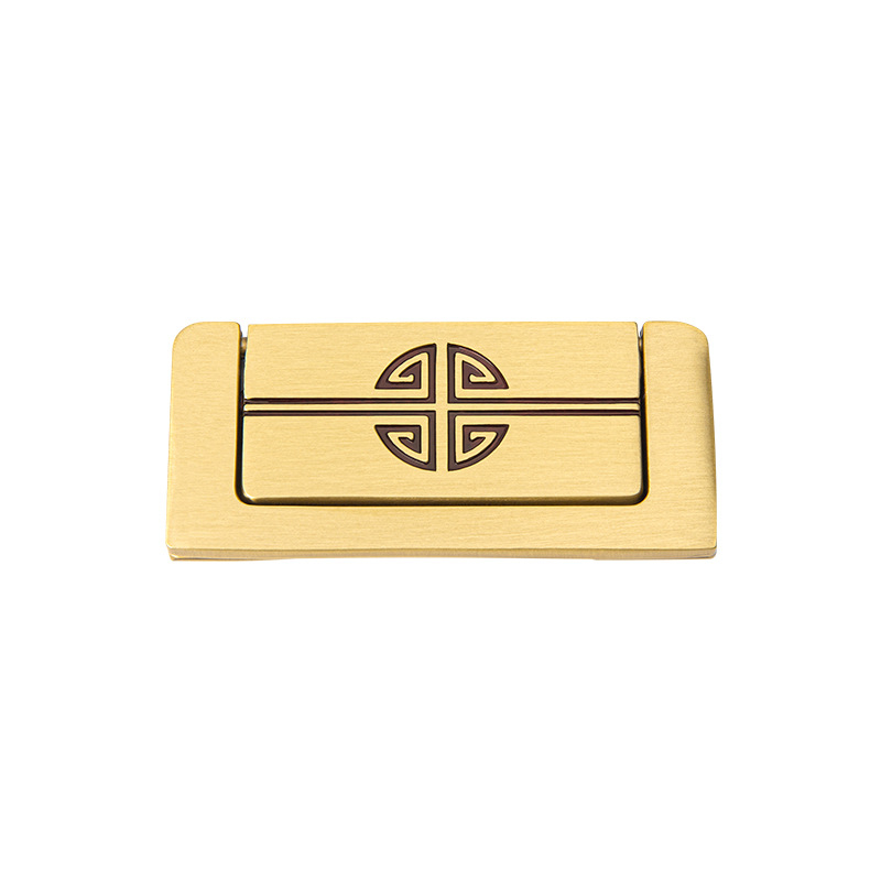 Bakrena drška za ladicu, skrivena ugrađena izvedba, Novi kineski stil, model CP021/CP023, marka Meihong