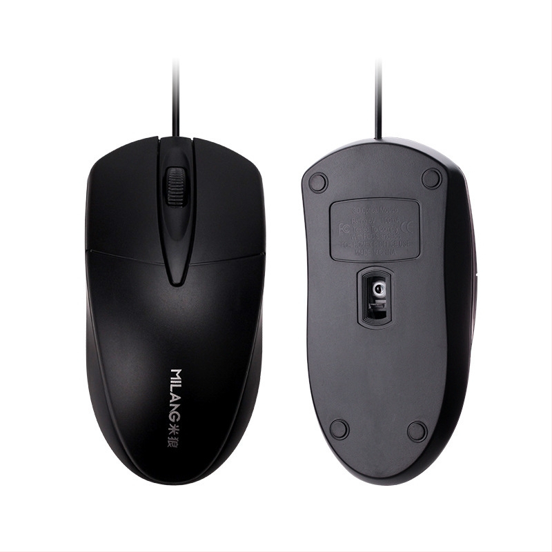 Optická USB myš, káblová, 1200dpi, 3 tlačidlá, ergonomický dizajn