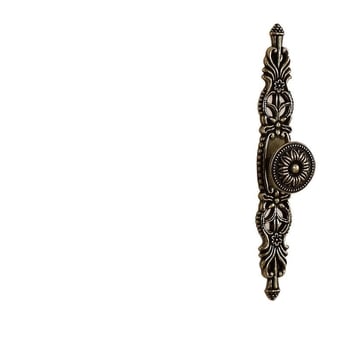 Дръжка за шкаф и чекмедже, европейски и американски стил, ретро, с едно дупче, модел HK175 Qinggu, цинкова сплав