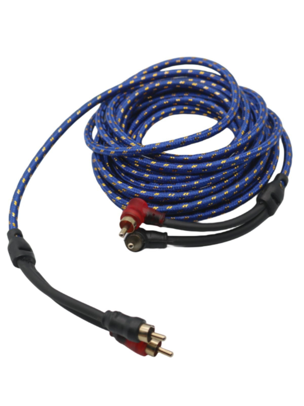 Cablu audio pentru mașină pentru amplifier și subwoofer — model: Audio cable; putere: Others W; tensiune: Others V; raport semnal-zgomot: Others dB; greutate: Others kg