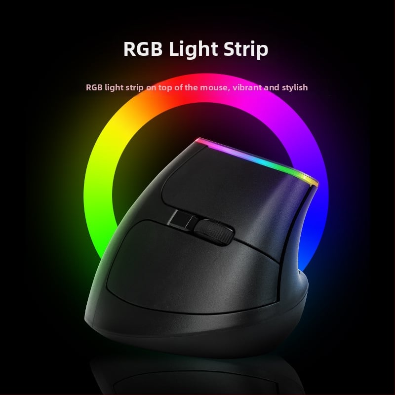 M618C vertikálna myš s bočným uchopením, 6 tlačidiel, Bluetooth, optická