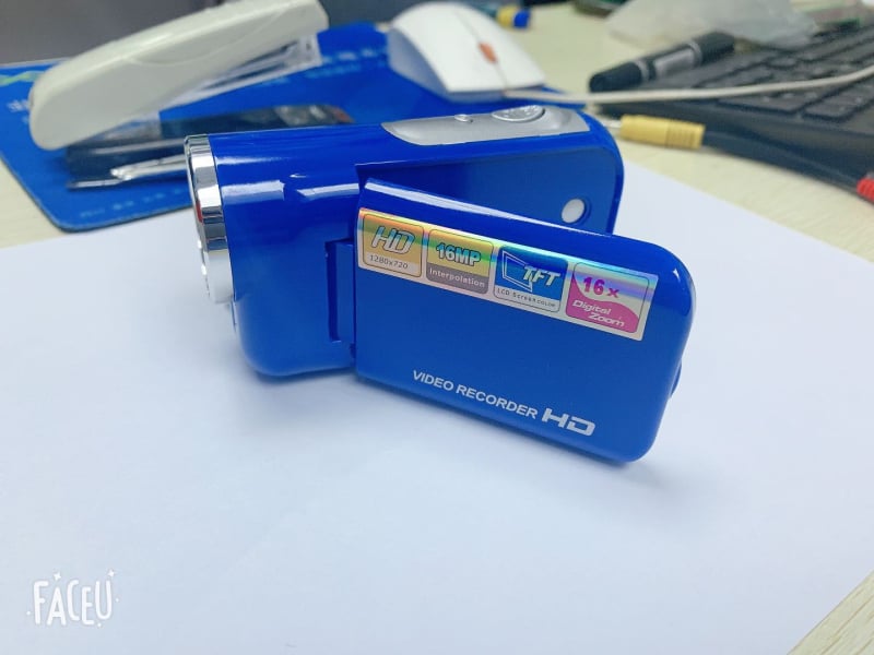 MB DV168/DV139 All-in-One παιδική ψηφιακή κάμερα – CMOS αισθητήρας, 16x ψηφιακό ζουμ, 720p ανάλυση, 2.0 ιντσών LCD