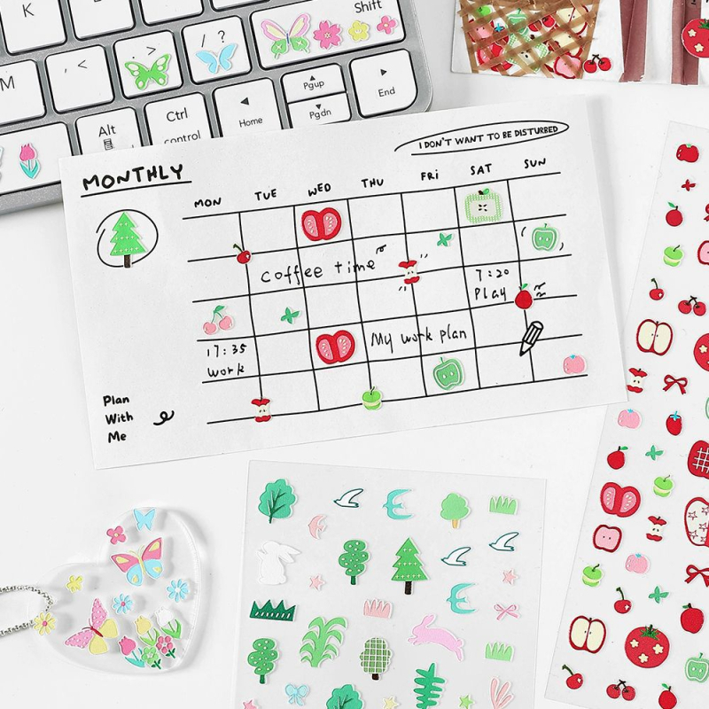 Ανάγλυφοι αυτοκόλλητοι για μανικιούρ και διακόσμηση κινητού, σειρά Morning and Evening, Die-Cut, Αρχαϊκό στυλ, Κατασκευή 19581209605, μάρκα mr.paper