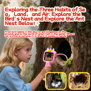 Cameră mini pentru copii pentru exterior, 24MP+, zoom optics 5x, 4800×3200, ecran LCD 2,4", impermeabilă