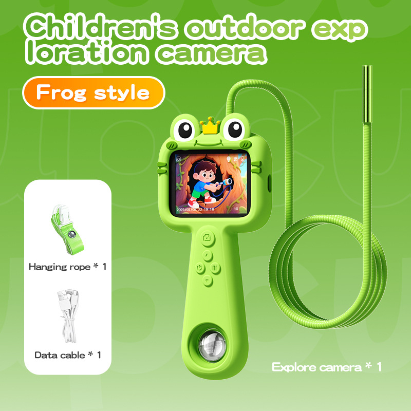 Cameră mini pentru copii pentru exterior, 24MP+, zoom optics 5x, 4800×3200, ecran LCD 2,4", impermeabilă