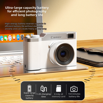 CCD digitálny fotoaparát so senzorom 1/2.3-palcovým, 24 MP, 8x optický zoom, maximálne rozlíšenie 1280x1024, 2.3-palcový HD LCD displej