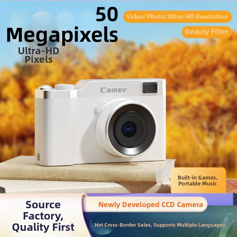 CCD digitálny fotoaparát so senzorom 1/2.3-palcovým, 24 MP, 8x optický zoom, maximálne rozlíšenie 1280x1024, 2.3-palcový HD LCD displej