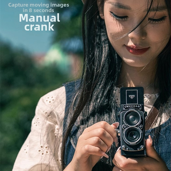 Vintage CCD kamera TLR, mini digitalna za putovanja, 10–12 MP, fiksni objektiv, ručni način