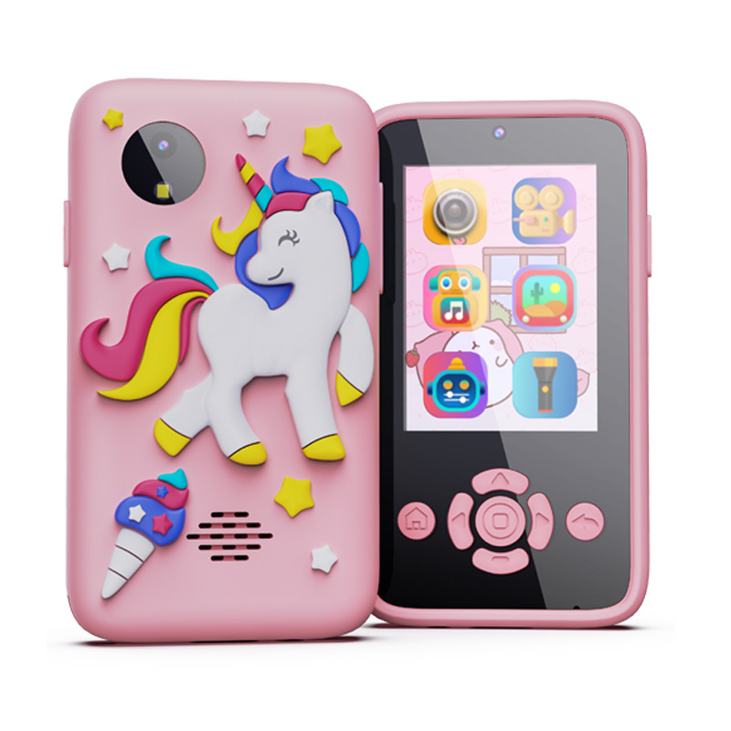 Cameră pentru copii mini cu ecran LCD de 2,0 inch, suport pentru card TF, corp ABS, autonomie baterie 1–2 ore, video și fotografie, filtre