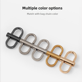 Επεκτατής ιμάντας τσάντας με ρυθμιζόμενο κούμπωμα, λεπτή αλυσίδα, μεταλλικό αξεσουάρ · Yongxin Hardware, χάλυβας υψηλής ποιότητας, αστικός μινιμαλισμός