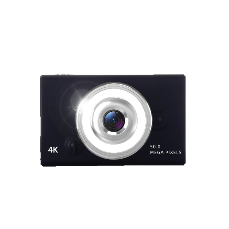 Retro CCD digitalni fotoaparat, senzor 1/2.3 inča, 8x optički zum, 2.3-inčni LCD zaslon, 300k–1M pikseli