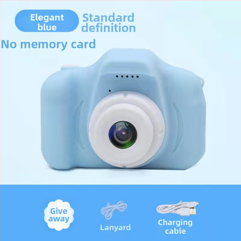 Detská digitálna mini kamera X200 Folding Box – 200W pixelov, Ukladanie na TF kartu, Video a fotografia, filtre