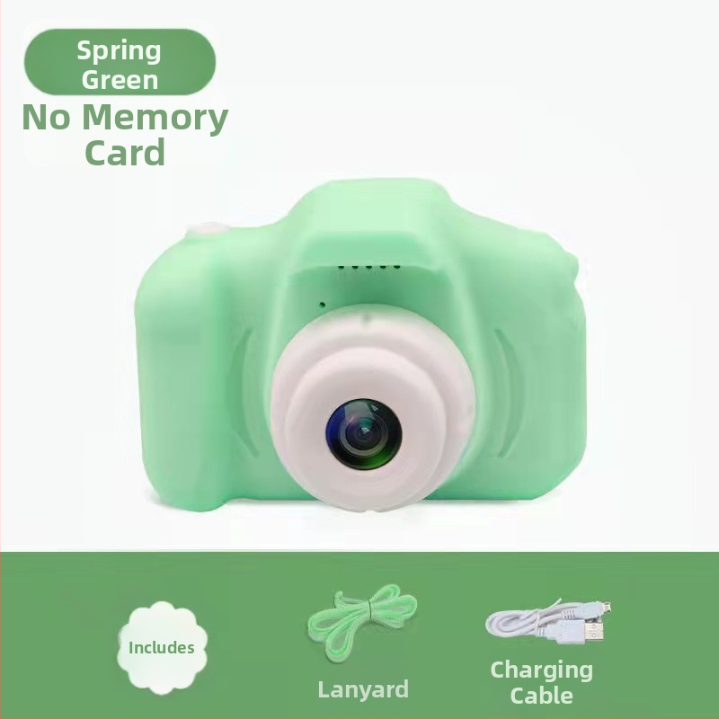 Detská digitálna mini kamera X200 Folding Box – 200W pixelov, Ukladanie na TF kartu, Video a fotografia, filtre