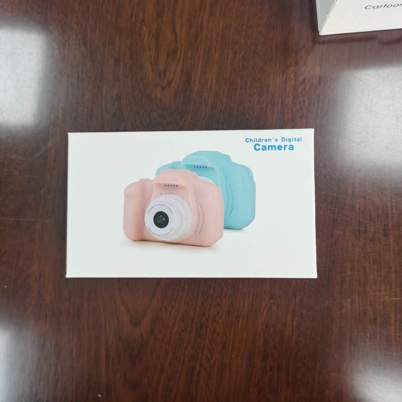 Detská digitálna mini kamera X200 Folding Box – 200W pixelov, Ukladanie na TF kartu, Video a fotografia, filtre