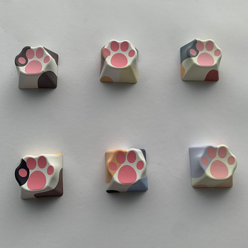 Set capace taste Cat Claw, din PBT, cu ax transversal, sublimare pe cinci fețe