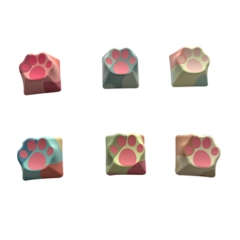 Set capace taste Cat Claw, din PBT, cu ax transversal, sublimare pe cinci fețe