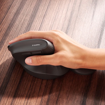 Ergonomska vertikalna miš RF600, 5 tipki, univerzalna kompatibilnost, težina 100–200 g