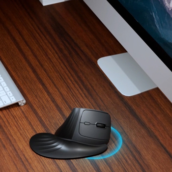 Ergonomska vertikalna miš RF600, 5 tipki, univerzalna kompatibilnost, težina 100–200 g
