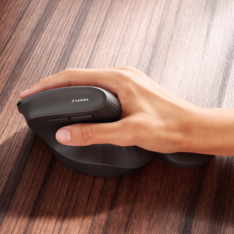 Ergonomska vertikalna miš RF600, 5 tipki, univerzalna kompatibilnost, težina 100–200 g