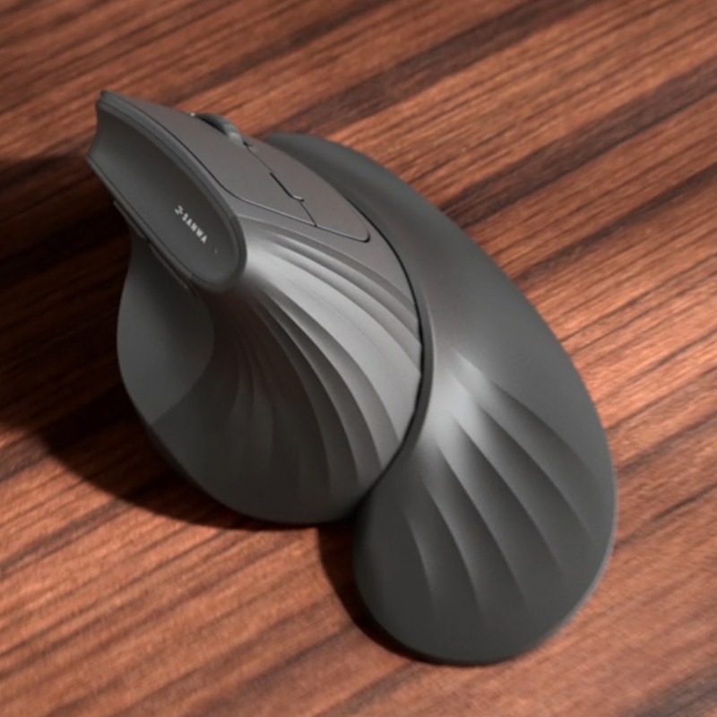 Ergonomska vertikalna miš RF600, 5 tipki, univerzalna kompatibilnost, težina 100–200 g