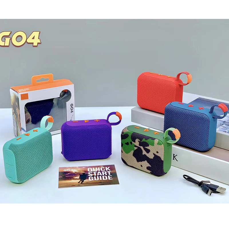 Go4 Bluetooth zvučnik, prijenosni TWS, IPX4, Ugrađena baterija 300–500 mAh, 5W, Bluetooth 5.3, 100Hz-20kHz